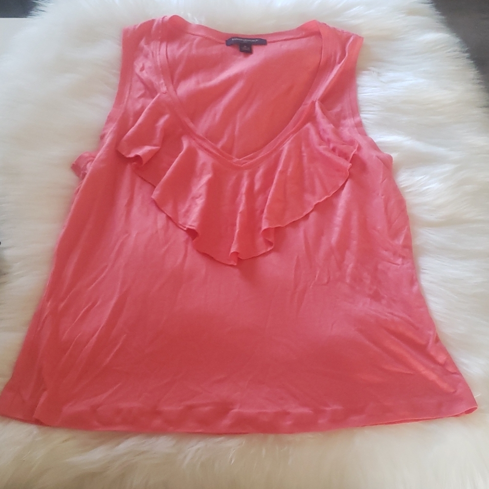 Banana Republic coral top M - Picture 1 of 3